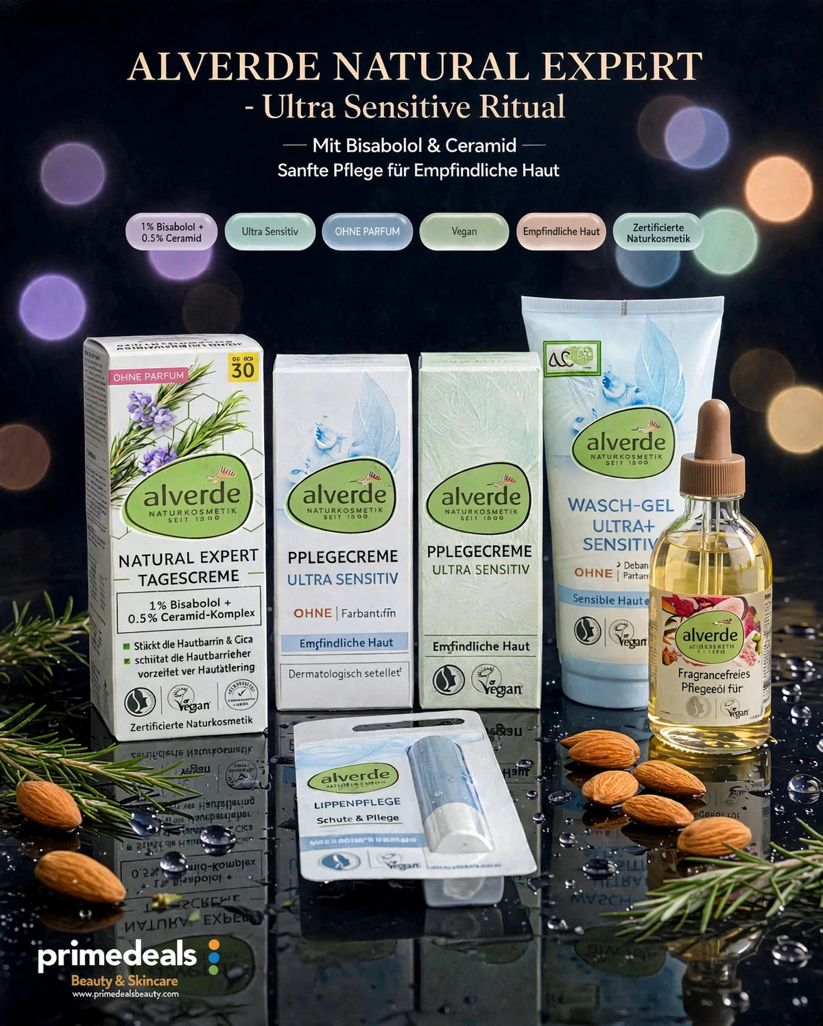 Organic Care Set for Ultra Sensitive Skins