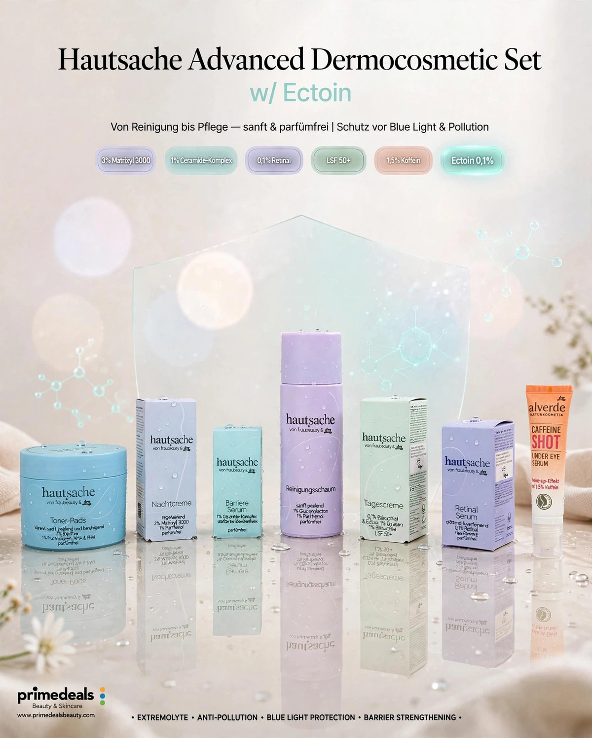 Hautsache Advanced Dermocosmetic Set with Ectoin